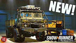 SnowRunner: NEW TRUCK!! TUZ 16 ACTAEON! FULL CUSTOMIZATION, AND MORE!!