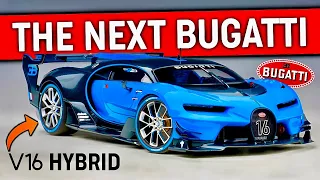First Glimpse! New HYBRID V16 BUGATTI - The Future is Now!