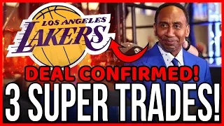 BIG ANNOUNCEMENT! 3 TRADES FOR THE LAKERS! TODAY’S LAKERS NEWS