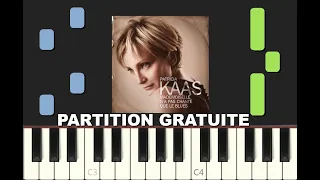 MADEMOISELLE CHANTE LE BLUES, Patricia Kaas, 1987, Piano Tutorial avec Partition Gratuite (pdf)