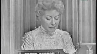 Whats my line? - Greer Garson