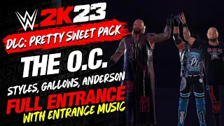 WWE 2K23 THE O.C. ENTRANCE - #WWE2K23 THE O.C. 3 MAN ENTRANCE PRETTY SWEET DLC