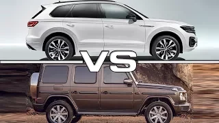 2019 Volkswagen Touareg vs 2019 Mercedes G-Class