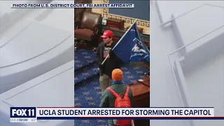 UCLA student arrested by FBI in connection with Capitol riot following tip from another student