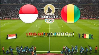 U-23 INDONESIA vs U-23 GUINEA | OLYMPIC PARIS FOOTBALL PLAY OFF 2024