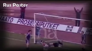 EURO-1984. Qualifiers. Group 2. Finland - USSR. Highlights.