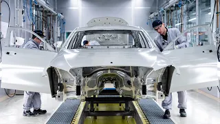 Mercedes-Benz E-Class W212 Facelift Production In Sindelfingen