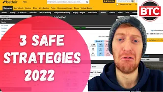 Safest Betfair Trading Strategies! 3 Safe Strategies to use!