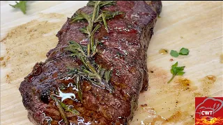 Garlic Butter Steak And Shrimp w/ Compound Butter Recipe | Holiday Dinner | Steak And Shrimp Recipe