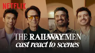 The Cast of #TheRailwayMen React To ICONIC SCENES | R Madhavan, Kay Kay Menon, Divyenndu, Babil Khan
