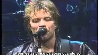 Bon Jovi - Thank You For Loving Me - Live In Toronto 2000 - subtitulado español