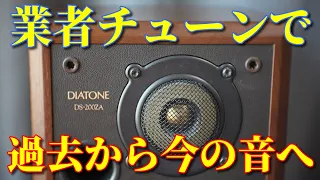DIATONE DS-200ZA Supplier tune 空気録音 Rec LS-12 EL34 真空管アンプ 16cm 2way ♪ Guitar Yuka Sugiyama→Jazz SAX