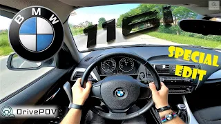 *SPECIAL EDIT* BMW 116i F20 2015 | POV TEST DRIVE, ACCELERATION, TOP SPEED, CITY DRIVE | #DrivePOV
