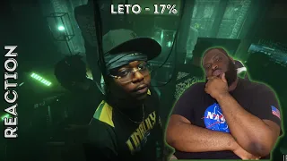 Leto - 17% (Clip officiel) (UK REACTION) // REACTING TO FRENCH RAP