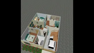 House plan | 3D house design | 27X33  | Ghar ka naksha |opposite engineer