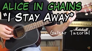 Alice In Chains - I Stay Away - Guitar Lesson (PLAY IT IN NO TIME!!!)