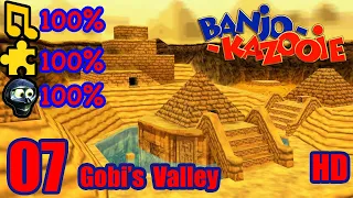 Banjo Kazooie HD 100% Walkthrough Part 7 - Gobi's Valley