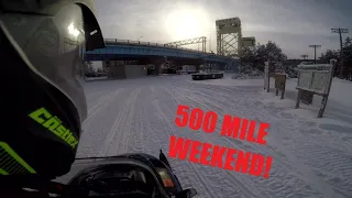 Snowmobile Trip Through the U.P. of Michigan | 2021