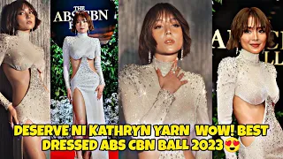 KATHRYN BERNARDO AND JOSHUA GARCIA  BEST DRESSED ABS CBN BALL 2023!