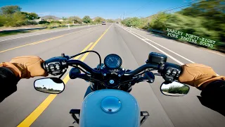 Harley Davidson 48 Ride | Pure Engine Sound
