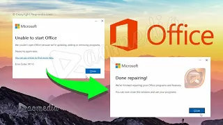 How To Fix Microsoft Office Error Code ✅ Unable to Start Office Error Code 147-0