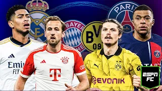 Champions League semifinal PREDICTIONS! Jude Bellingham's rise & FA Cup semifinals | ESPN FC Live