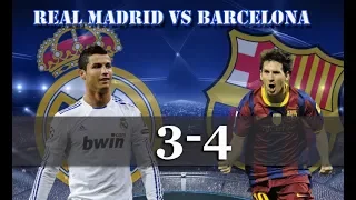 Real Madrid vs Barcelona 3-4 Liga BBVA   All Goals & Highlights   23 03 2014