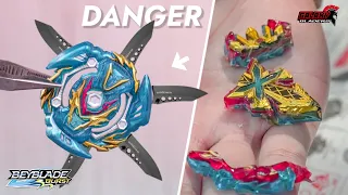 Top 5 Beyblades MÁS PELIGROSOS Que No Creerás que Existen!