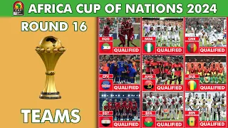 Round 16 Qualified Teams (10): Africa Cup of Nations 2024 - Afcon Table Standings Today
