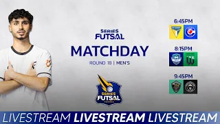 Series Futsal Victoria, Mens, 2024/1, Round 18 | Full Livestream