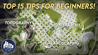 Top 15 Tips for Beginners at Cities Skylines!