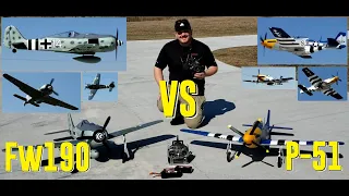 Horizon Hobby - Fw-190 1.5m VS P-51 1.5m