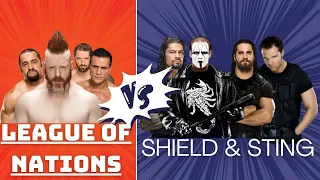 LEAGUE OF NATIONS V/S SHIELD & STING