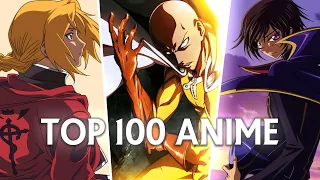 TOP 100 ANIME DI SEMPRE!