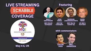 MGI International Scrabble Classics - Live Streaming Coverage, Day 1