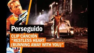 Perseguido (The Running Man, 1987) - Clip Canción: Restless Heart (Running Away With You), John Parr