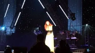 张靓颖2012美国康州演唱会-画心+说话