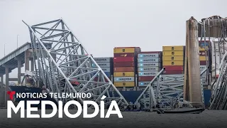 El buque que derribó el puente carga 50 contenedores con 700 toneladas de materiales peligrosos