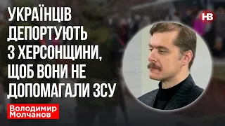 Депортація українців з Херсонщини: вивозять під дулами автоматів – Володимир Молчанов