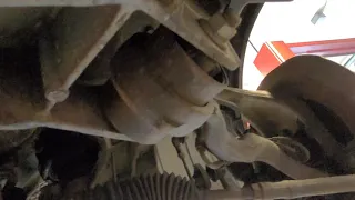 2007 Lexus LS 460 A/C compressor removal