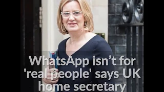 You’re wrong, Amber Rudd – encryption is for ‘real people’