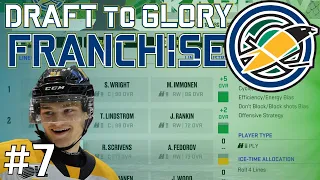 NHL 22 Draft to Glory Franchise mode |#7| “TRUST”