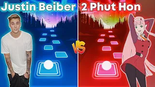 The Kid LAROI, Justin Beiber - STAY VS Phao 2 Phut Hon | Tiles Hop EDM Rush