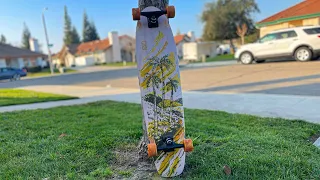 LandYachtz Ripper: cruising and practicing glove down slides