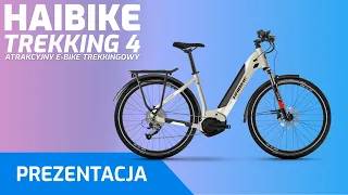 Haibike Trekking 4 - trekkingowy rower elektryczny [prezentacja]