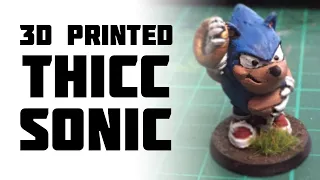 Making and 3D Printing Sonic