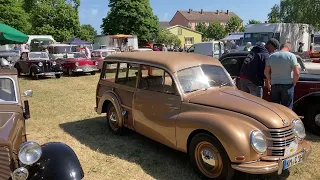 Mit dem AWZ P70 Coupe zum DKW-Treffen nach Garitz 2023