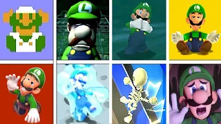 EVERY LUIGI DEATH ANIMATION EVER & Game Over Screens (Main Series) (1983-2024)