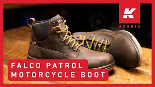 Falco’s Patrol motorcycle boots: Style, comfort and protection!
