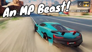 That Acceleration Beast Strikes Back! | Asphalt 9 6* Rimac Nevera (Half Golden) Multiplayer